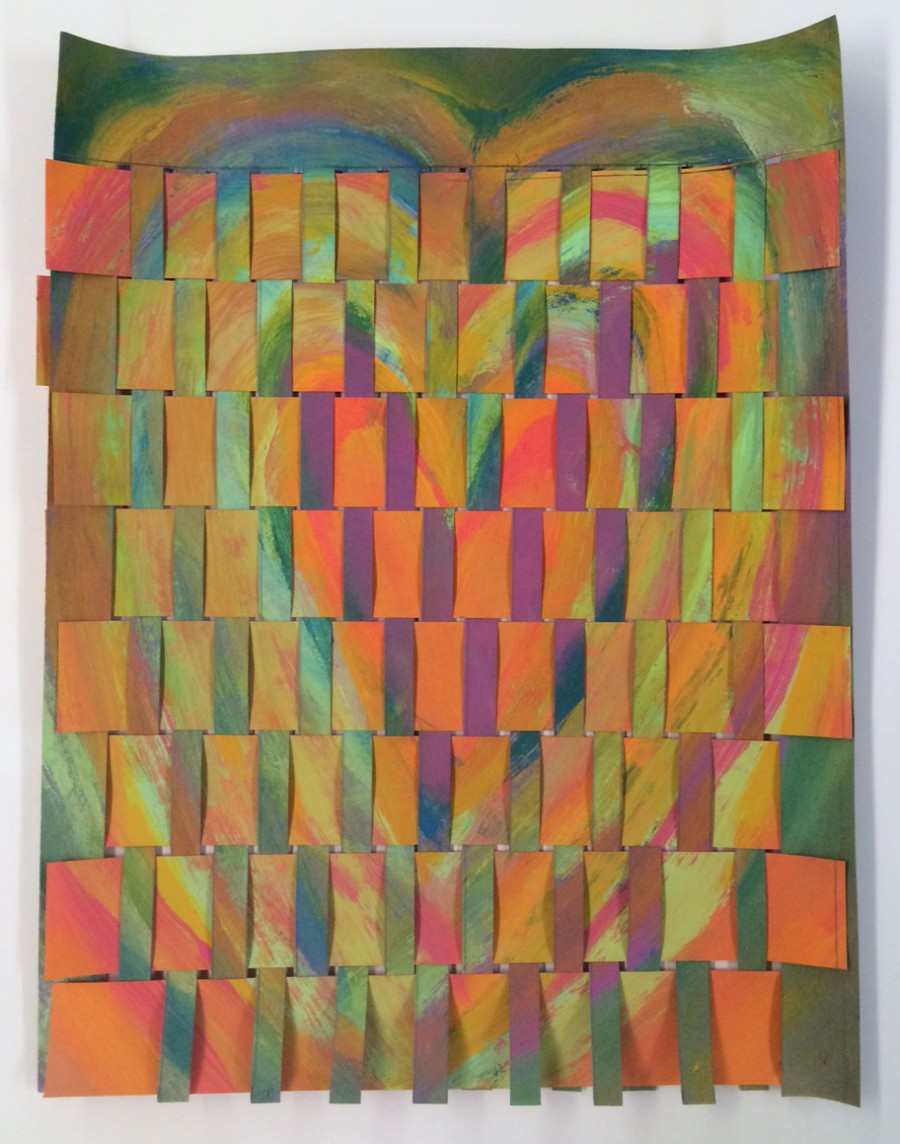 Weave Painting Charles H. MacNider Art Museum