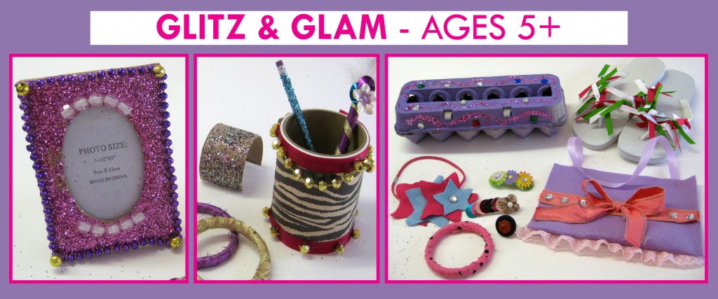 glitz glam birthday theme