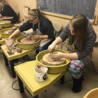 <strong>BEGINNER WHEEL THROWING: TEENS </strong> <i>Ages 12-18</i>